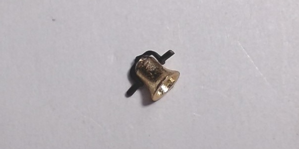 BELL / W/YOKE / BRASS / HO SCALE MIKADO 2-8-2