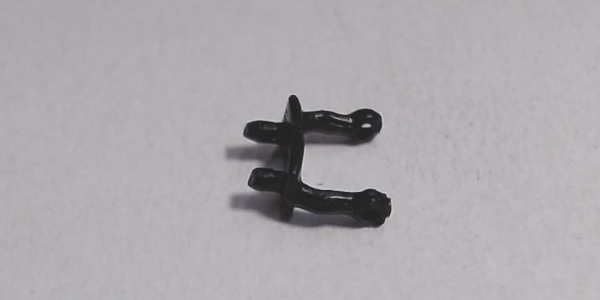 BELL BRACKET / BLACK / (DOES NOT INCLUDE BELL) / HO SCALE MIKADO 2-8-2