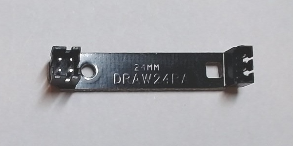 WIRELESS DRAWBAR / 4-PIN / 24mm L / HO SCALE CHALLENGER 4-6-6-4