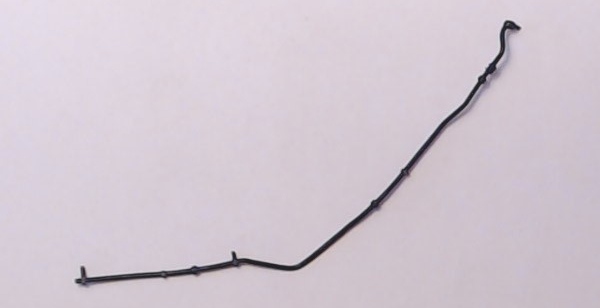 PIPE / BLACK / FEED WATER HEATER / HO SCALE BIG BOY 4-8-8-4