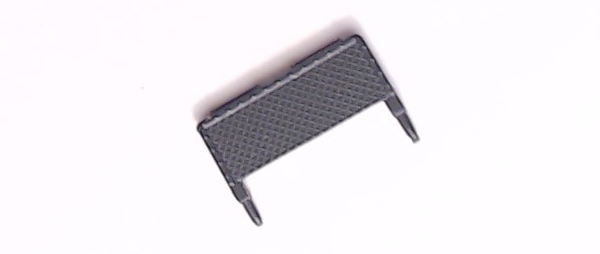 FOOT BOARD / FRONT / SMOKE BOX / BLACK / HO SCALE K-4s 4-6-2