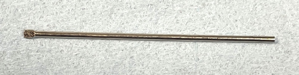 HINGE PIN / 0.07" DIA x 2.875" LONG / CHROME / TINPLATE STANDARD GAUGE A/F 4300 SERIES PASSENGER CAR