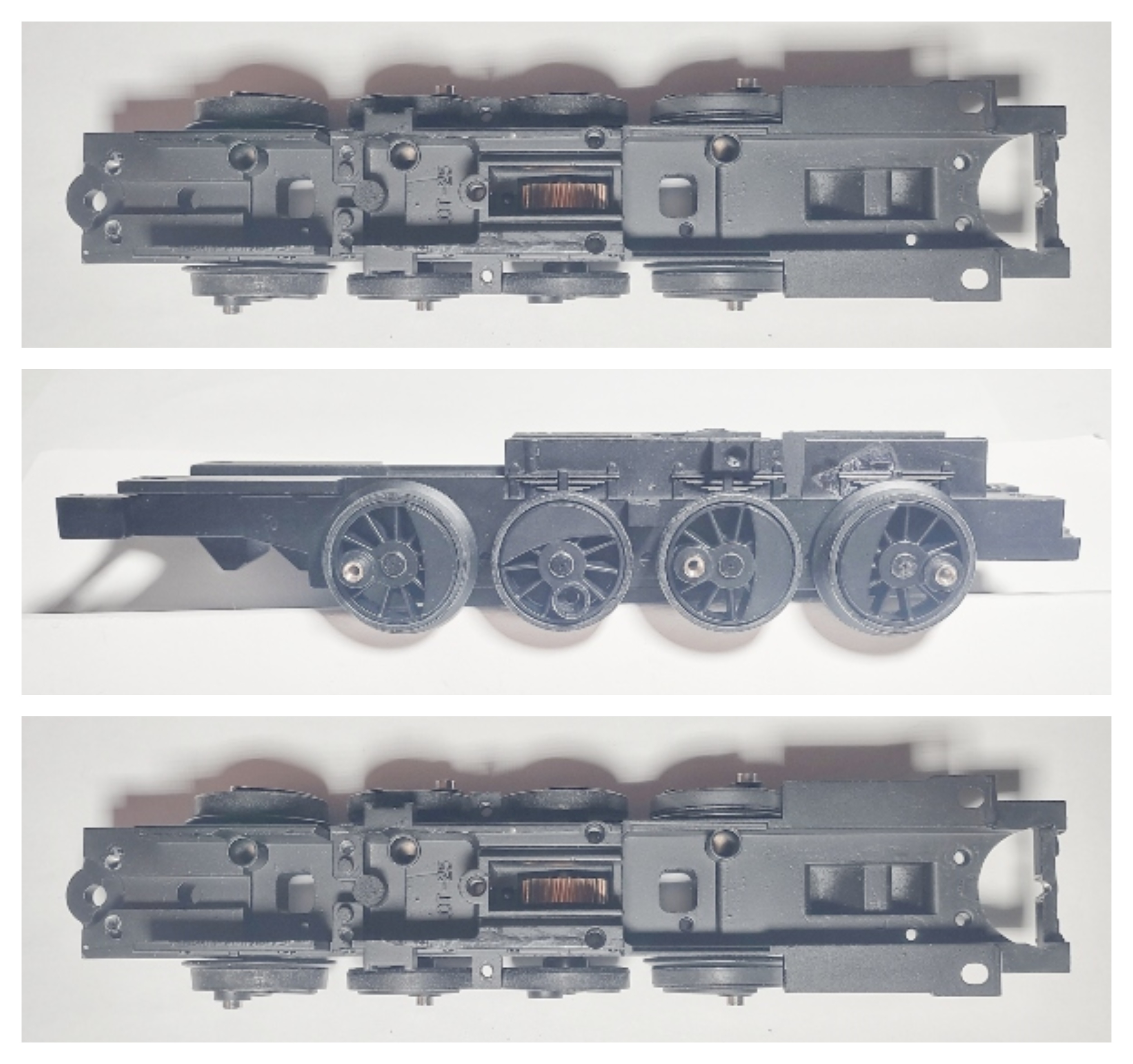 DRIVE BLOCK / 4-AXLE / BLACK / PS 3 / 3/2 FEATURE / PREMIER 0-8-0