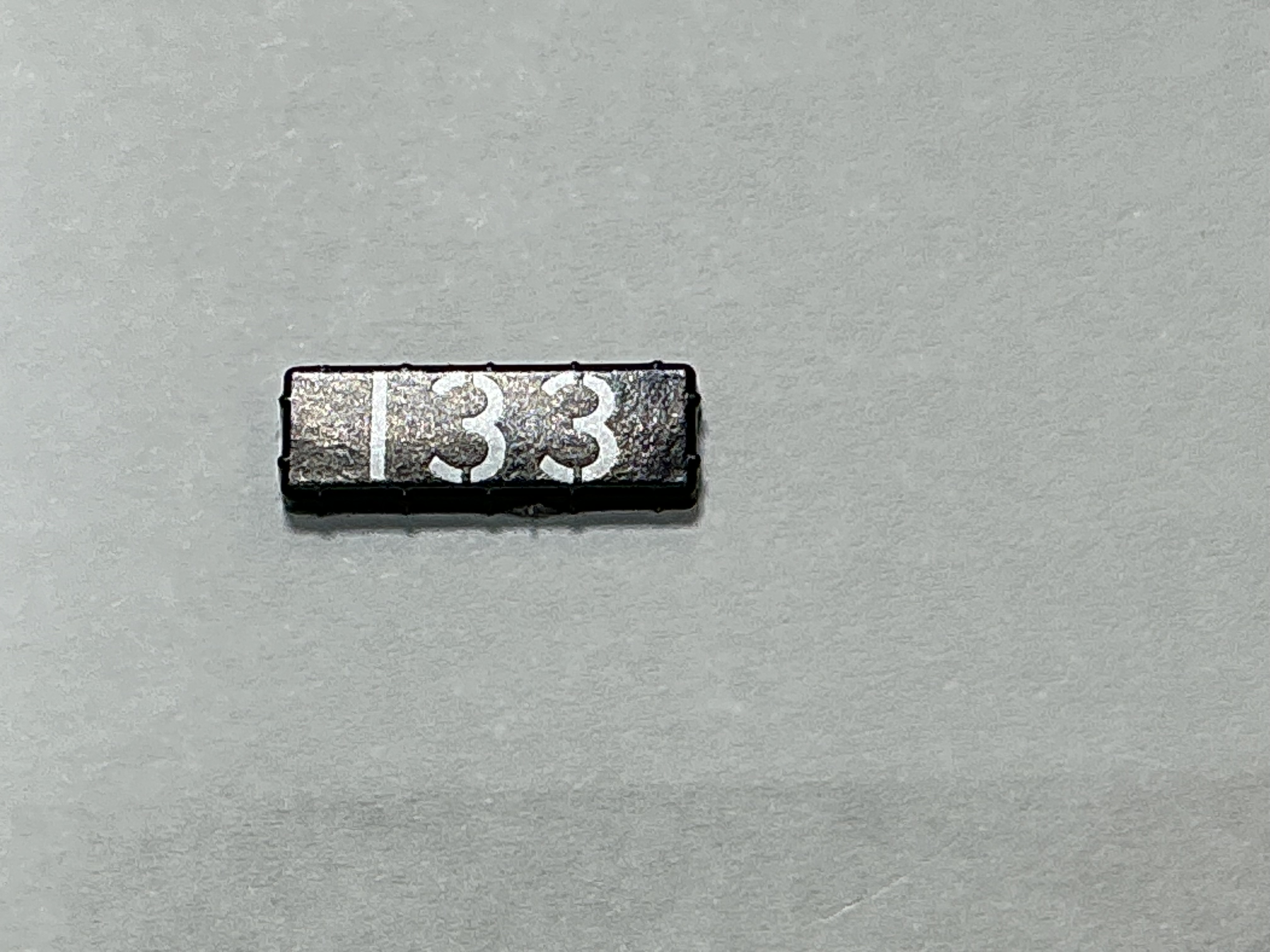 NUMBER BOARD / RH OR LH / FRONT OR REAR / #133 / PREMIER GP-40