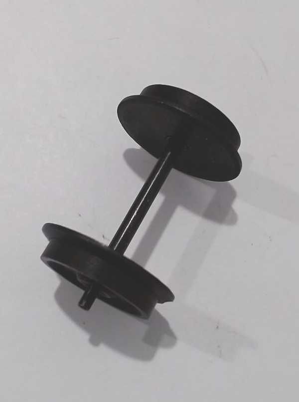 WHEEL & AXLE ASSEMBLY / 3-RAIL / 22.6mm DIAM / TRAILING TRUCK / PREMIER CHALLENGER 4-6-6-4 