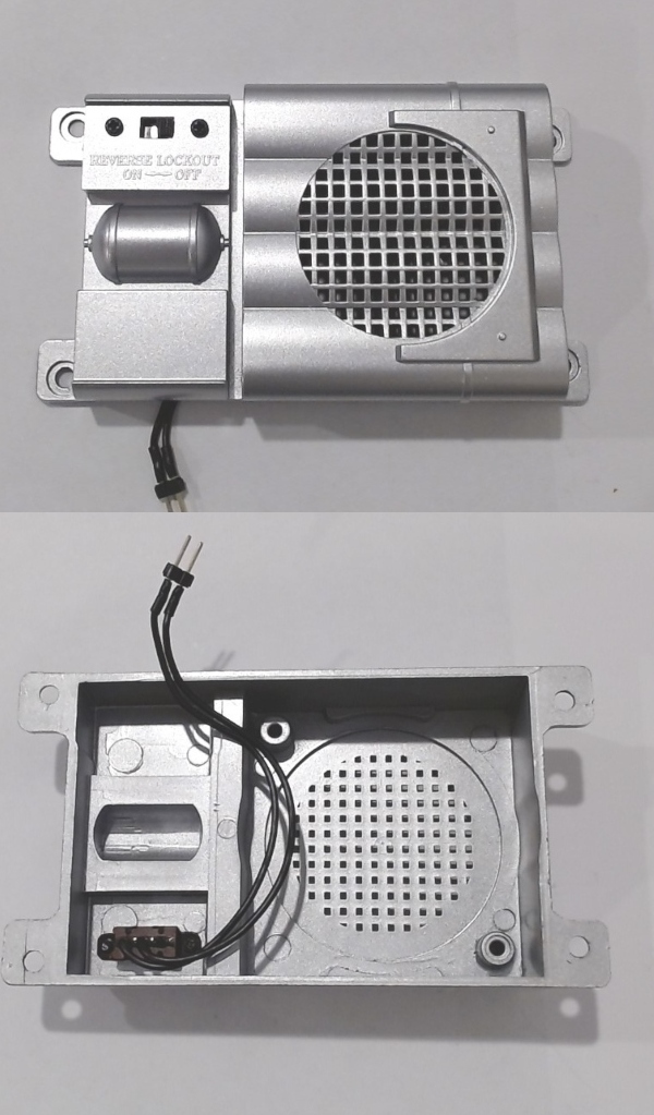 FUEL TANK / SILVER / W/SPEAKER HOLES / W/SPDT SWITCH / PREMIER F-3