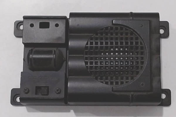 FUEL TANK / BLACK / PROTOSOUND 1 / W/SPEAKER HOLES / W/SLOTS FOR 2 SPDT SWITCHES / PREMIER F-3