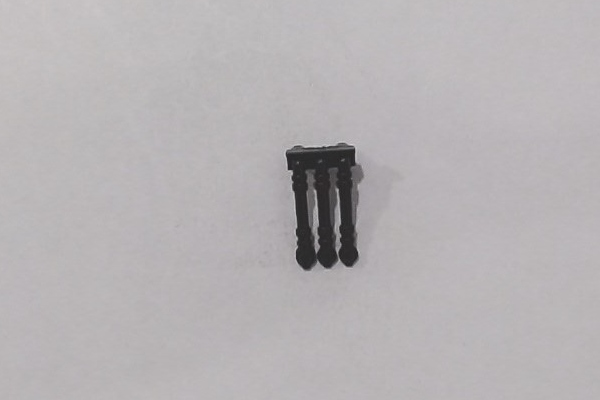 BRAKE AIR LINE / BLACK / LH & RH / 3 HOSE / PILOT MOUNT / PREMIER ES44AC 