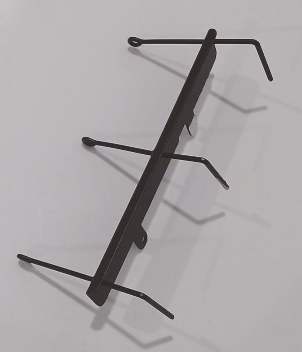 STANCHIONS / W/WALKWAY / TUSCAN RED / REAR (3 STANCHIONS) / PREMIER FM TRAINMASTER