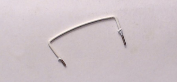 HANDRAIL / CAB ROOF / WHITE / 24.5mm L / PREMIER F-3