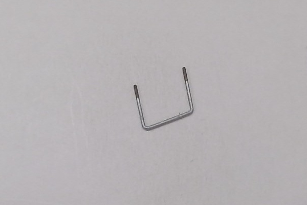 GRAB IRON / SILVER / SLANTED / 12mm L / PREMIER F-3