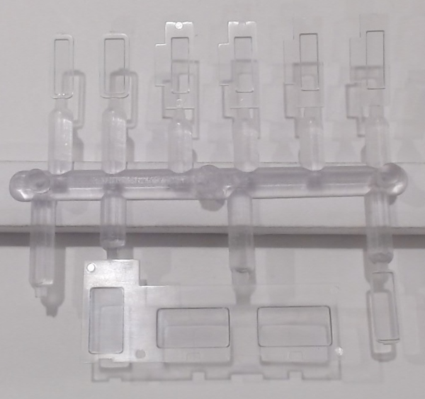 WINDOW / CAB / COMPLETE SPRUE / PREMIER GP-40