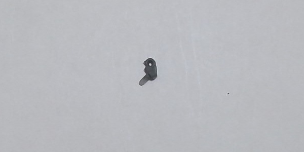 STANCHION / COUPLER CUT LEVER / PILOT MOUNTED / LIGHT GRAY / PREMIER SD50