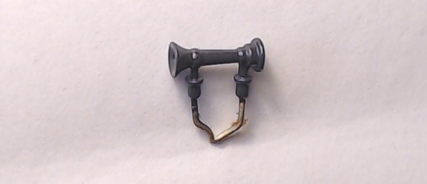 AIR HORN / 1-CHIME / BLACK / RAILKING ALCO PA-1