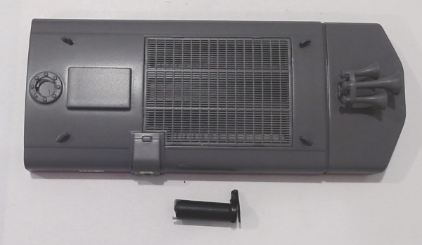 RADIATOR GRILLE ASSEMBLY / REMOVABLE / GRAY / PREMIER GENSET