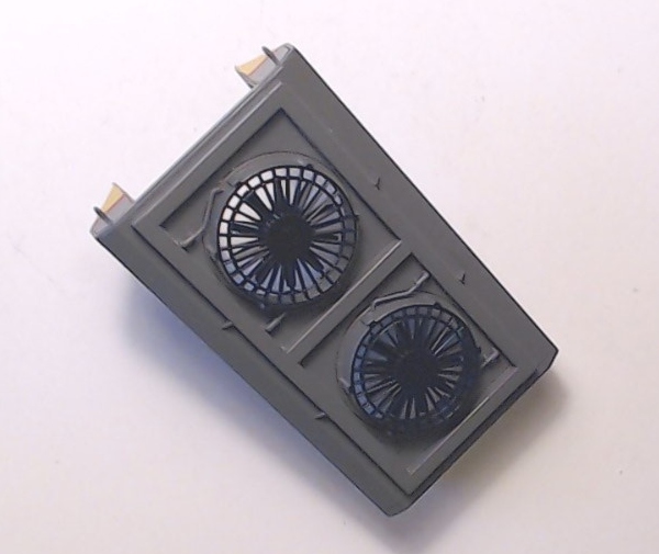 RADIATOR GRILLE ASSEMBLY / REMOVABLE / UP GRAY & YELLOW / PREMIER SD70ACE
