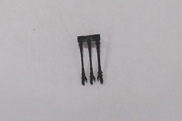 BRAKE AIR LINE / BLACK / LH & RH / 3 HOSE /PILOT MOUNT / PREMIER ES44AC / PREMIER AC6000