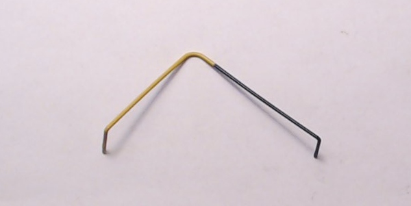 HANDRAIL / LH SHORT / SANTA FE BLUE & YELLOW / PREMIER FM TRAINMASTER