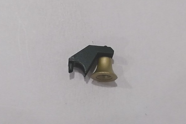 BELL & BRACKET / BRASS BELL W/GREEN BRACKET / PREMIER FM TRAINMASTER