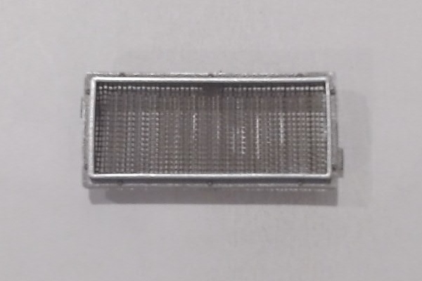 VENTILATOR GRILLE / SILVER / PREMIER GP38-2