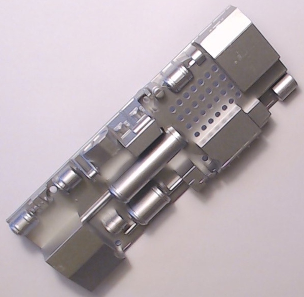 FUEL TANK / SILVER / W/SPEAKER HOLES / RAILKING RDC BUDD CAR