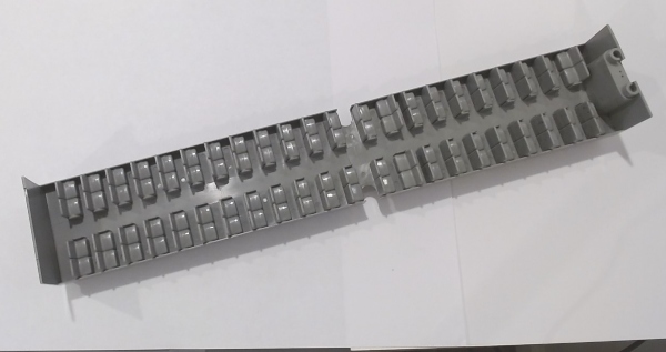 INTERIOR / GRAY / FULL LENGTH / W/SEATS / NON-POWERED / RAILKING RDC BUDD CAR