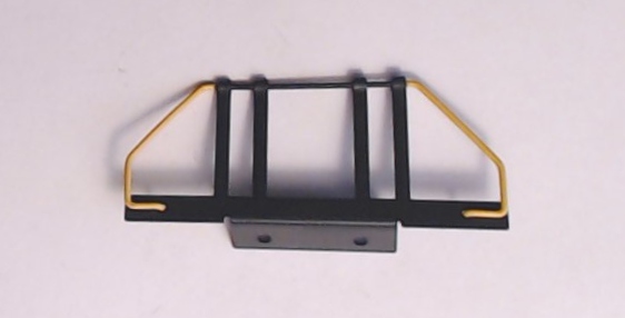 HANDRAIL / FRONT & REAR / EL BLACK & YELLOW / RAILKING RS-3