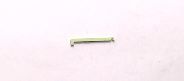 STANCHION / HANDRAIL / RH / LIME GREEN / 2nd & 3rd BEHIND CAB DOOR / HO SCALE ES44AC GEVO