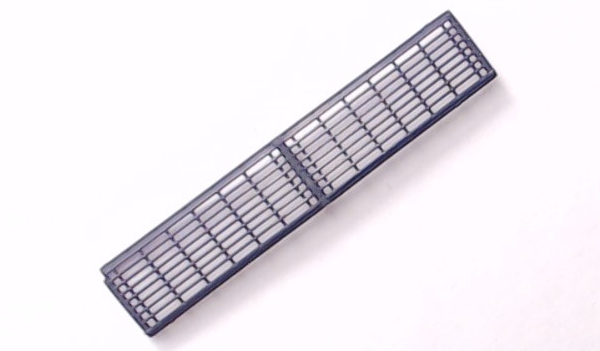 VENT GRILLE / BLUE / SIDE / LH / HO SCALE GP-35
