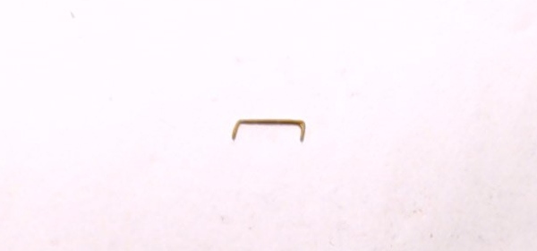 GRAB IRON / YELLOW / TOP RH NOSE / HO SCALE ES44AC