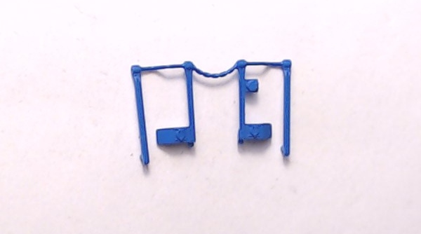HANDRAIL / FRONT & REAR / CONRAIL BLUE / HO SCALE GP-35