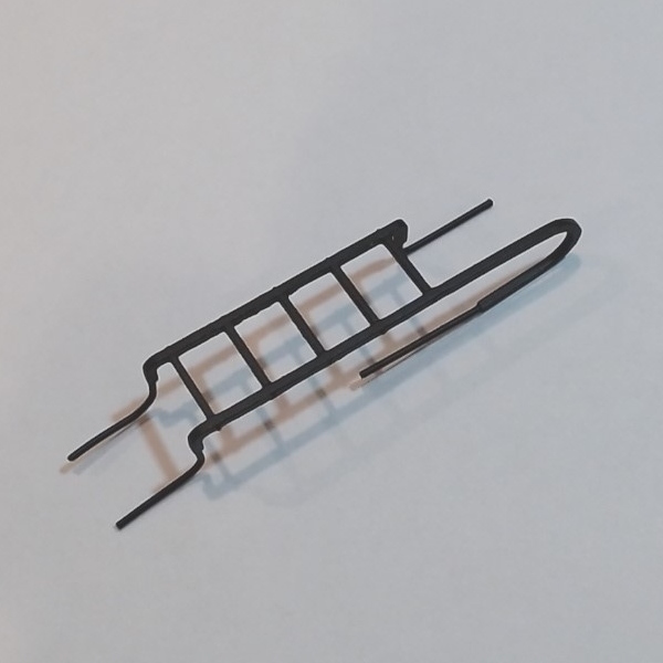 LADDER / BLACK / TENDER / W/ONE CURVED RAILING / PREMIER PACIFIC 4-6-2