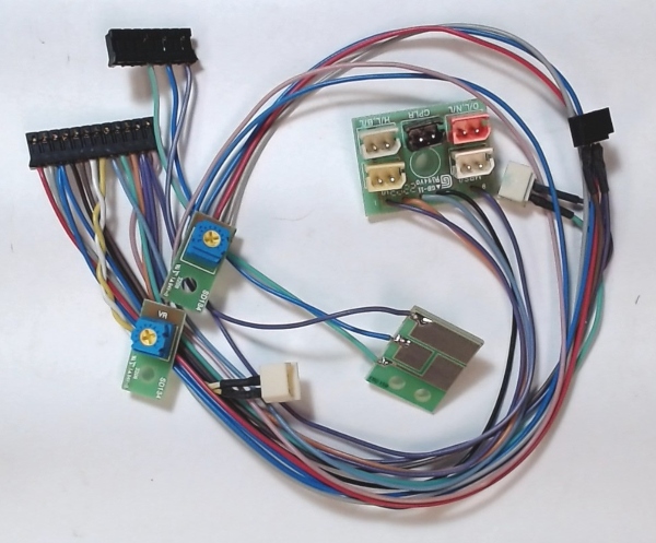 WIRE HARNESS / 12-POSITION / W/PATCH BOARD / PS2 3V / PREMIER AC4400