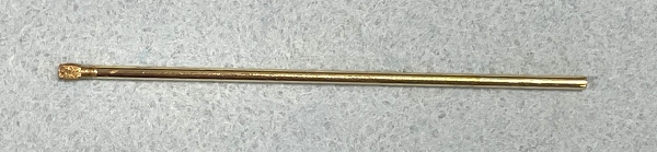 HINGE PIN / 0.07" DIA x 2.875" LONG / BRASS / TINPLATE STANDARD GAUGE A/F 4300 SERIES PASSENGER CAR