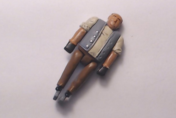 FIGURE / TOP & BOTTOM HALVES / LARGE MAN / RAILKING HANDCAR 