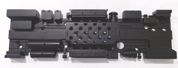 UNDERFRAME DETAIL / POWERED UNIT / W/SPEAKER HOLES / PREMIER R-32 SUBWAY