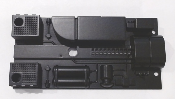 UNDERFRAME DETAIL / BLACK / NON-POWERED / RAILKING 4-CAR SUBWAY