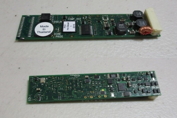 PROTOSOUND 3 / HO SCALE DIESEL / DC / RIGHT ANGLE HIROSE CONNECTORS / NO SMOKE 