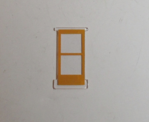 CAB WINDOW / 2-PANE / YELLOW TRIM / PS-3 / PREMIER GREENBRIER 4-8-4