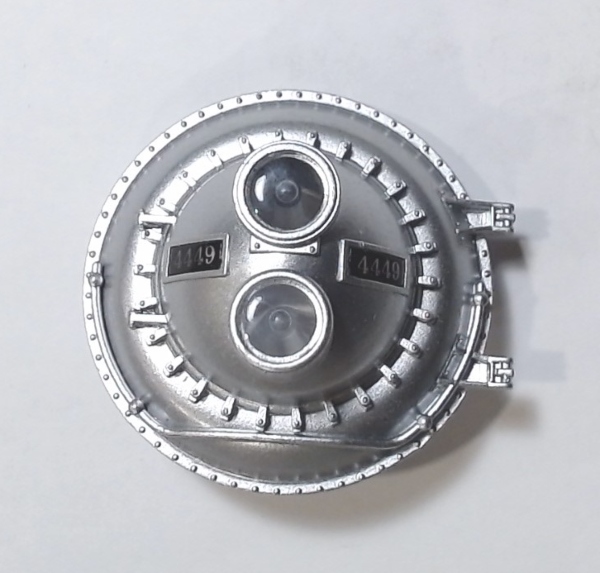 BOILER FRONT / W/ HEADLIGHT LENSES / RALKING GS-4 4-8-4