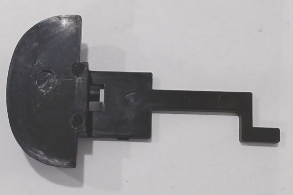 REVERSE MECHANISM ARM / REAR / SHORT / BLACK / RAILKING BUMP-N-GO TROLLEY 