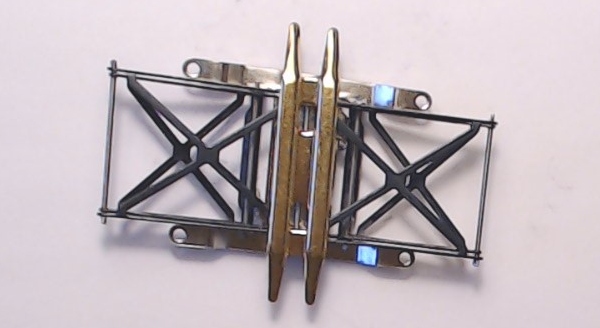 PANTOGRAPH / BRASS CONTACT / W/O INSULATORS / RAILKING GG-1