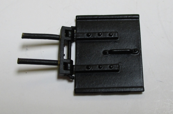 WATER HATCH / BLACK / CENTER / W/HINGE / TENDER / PREMIER N&W J 4-8-4