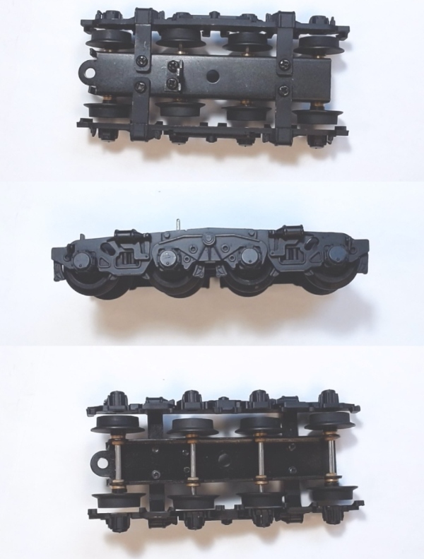 TENDER TRUCK / 8-WHEEL / REAR / BLACK / W/O PROTO-COUPLER / W/LIMITER / PREMIER ATSF NORTHERN 4-8-4