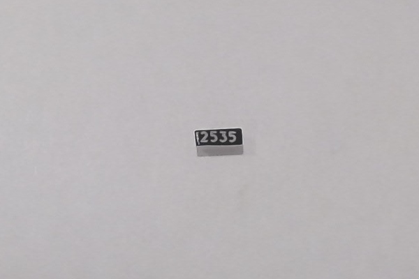 NUMBER BOARD / LH & RH / FOR HEADLIGHT HOUSING / UP #2513 / PREMIER LIGHT MIKADO 2-8-2