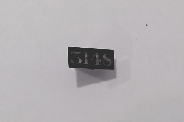 NUMBER BOARD / RH / HEADLIGHT HOUSING / #5148 / RAILKING ONE GAUGE CHALLENGER 4-6-6-4