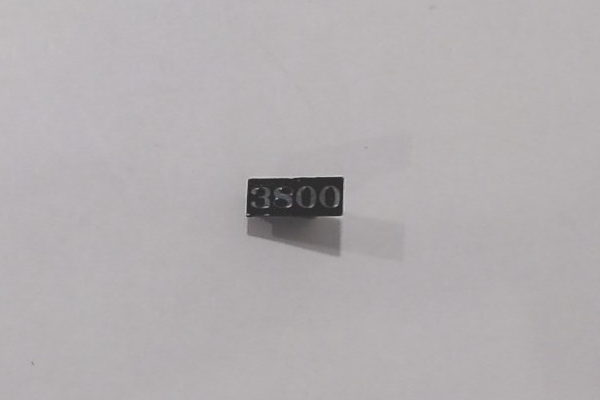 NUMBER BOARD / LH / HEADLIGHT HOUSING / #3800 / RAILKING ONE GAUGE CHALLENGER 4-6-6-4