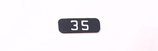 NUMBER BOARD / WM #35 / PREMIER GP-9 