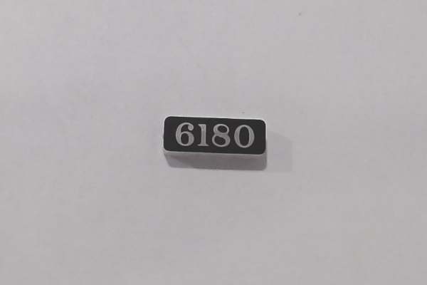 NUMBER BOARD / SP #6180 / LH OR RH / PREMIER F-3