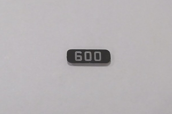 NUMBER BOARD / LR OR RF / GN #602 / PREMIER GP-7